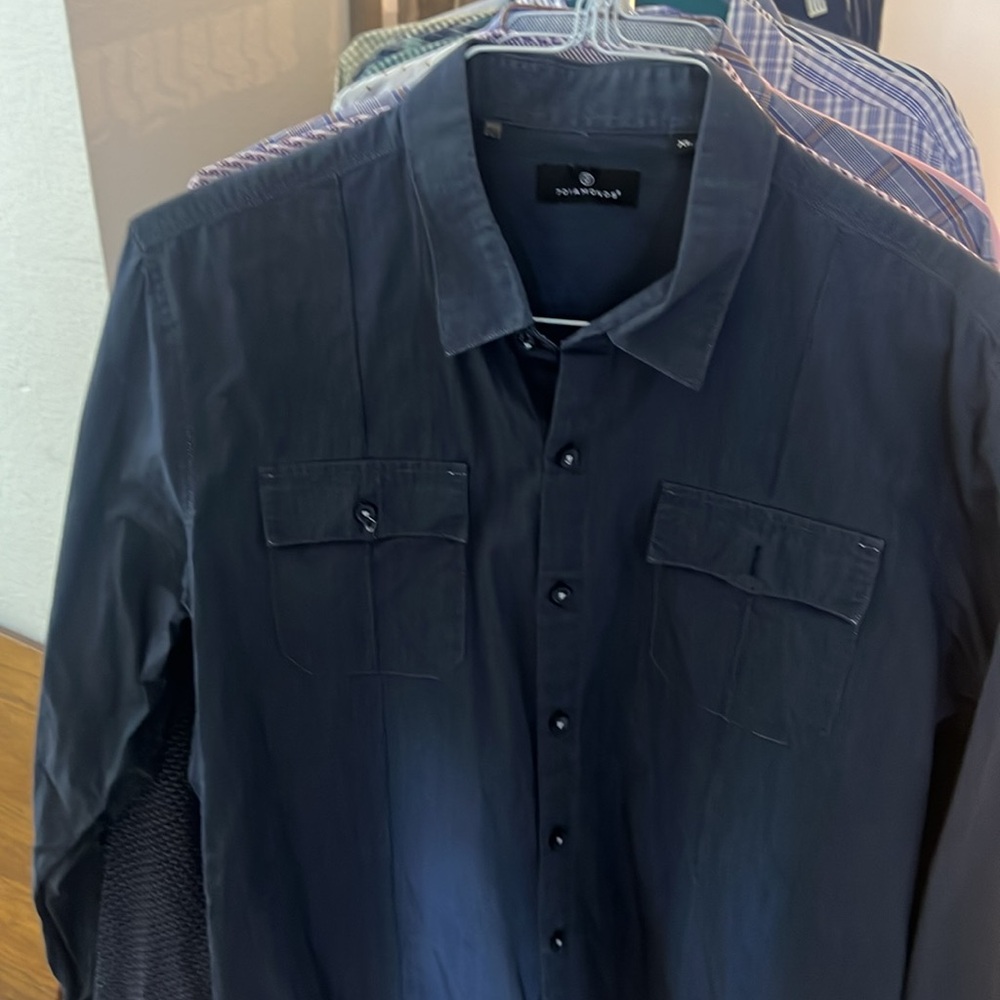 7 Diamonds long-sleeve mens shirt